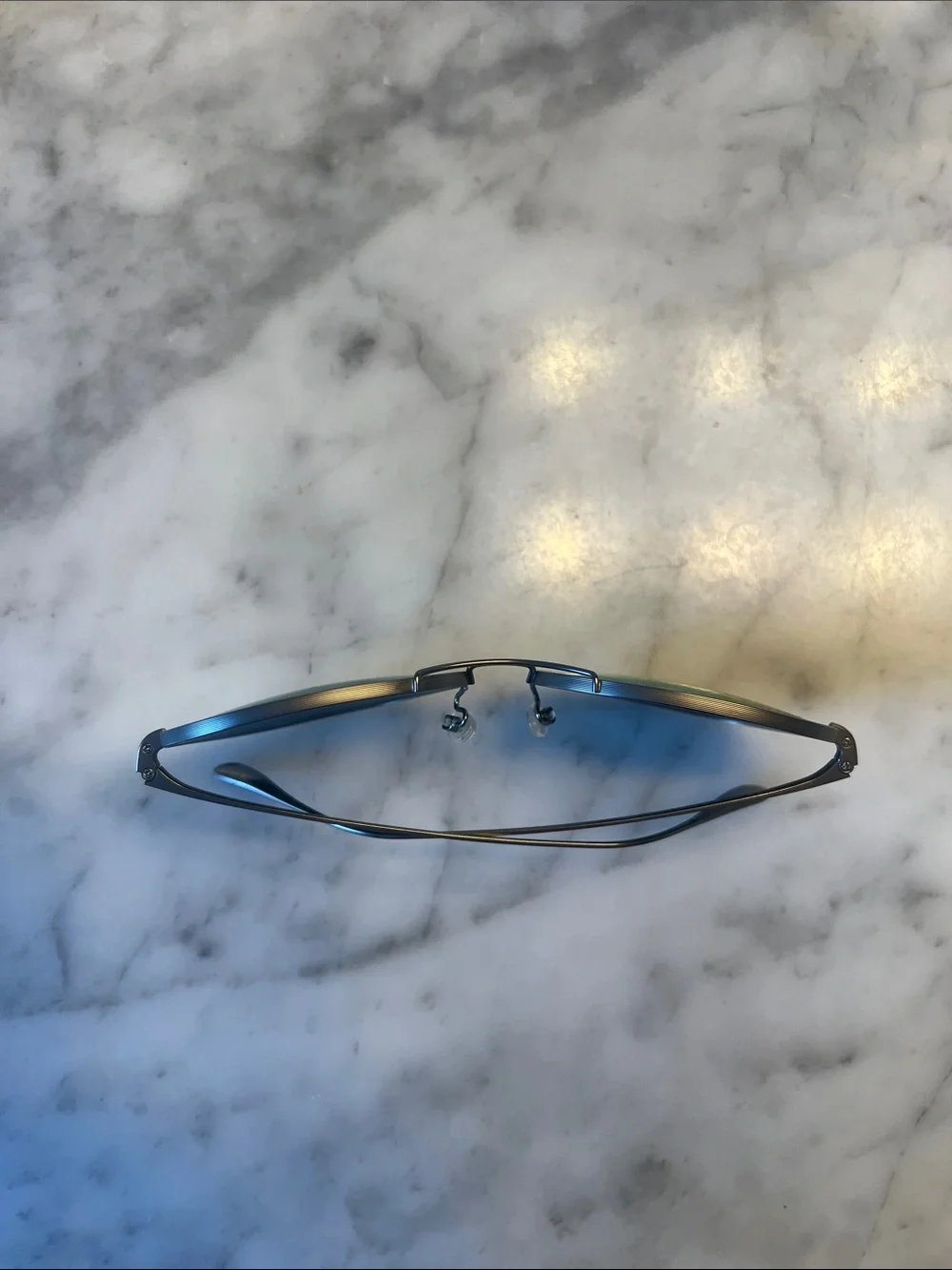 Maui Jim Round Blue Mirrored Sunglasses